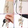 DIY Keychain Kit DIY-WH0349-587B-7