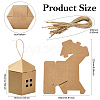 20 Bags 2 Colors Paper Gift Packaging Boxes CON-CJ0001-29-2
