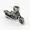 Retro Men's 304 Stainless Steel Mini 3D Motorcryle Pendants STAS-O044-95-1