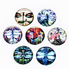 Glass Cabochons GGLA-S036-07-3