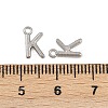 304 Stainless Steel Charms STAS-G356-08P-K-3