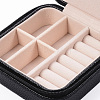 Imitation Leather Jewelry Box LBOX-G002-A03-4