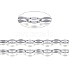 Tarnish Resistant 304 Stainless Steel Dapped Chains CHS-F011-15A-P-1