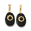 Natural Obsidian Pendants G-T151-03E-1