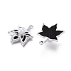 Alloy with ABS Imitation Pearl & Crystal Rhinestone & Acrylic Pendants PALLOY-Q466-04P-04-2
