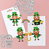 Saint Patrick's Day Carbon Steel Cutting Dies Stencils DIY-WH0309-1613-2