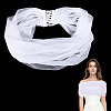 1Pc Polyester Gauze Tippet AJEW-GL0003-25C-02-1