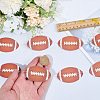 Rugby Decoration Paper Hanging Banners AJEW-SP0004-84-3