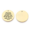 201 Stainless Steel Pendants STAS-T064-37G-23-1