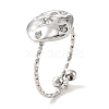 304 Stainless Steel Adjustable Ring for Women RJEW-F166-10P-02-1