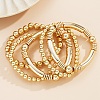 5Pcs CCB Beaded Stretch Bracelets PW-WG818D2-01-3