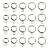 20Pcs 5 Styles 201 Stainless Steel Tube Bails STAS-TADJ0001-04P-2