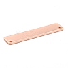 Brass Links Connectors KK-E785-37RG-2