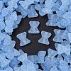 Frosted Transparent Acrylic Beads OACR-P029-20B-04-1