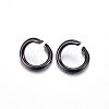 Ion Plating(IP) 304 Stainless Steel Open Jump Rings X-STAS-H467-03B-4mm-2