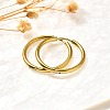 304 Stainless Steel Hoop Earrings for Women EJEW-M068-15G-G-2