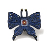 Butterfly Black Aolly Brooches JEWB-U004-06EB-10-1