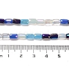 Electroplate Glass Beads Strands EGLA-D030-08D-4