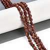 Synthetic Goldstone Beads Strands G-P497-01B-22-2