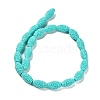 Synthetic Coral Carved Beads CORA-D034-02B-2