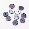 2-Hole Shell Buttons X-BUTT-L019-02B-1
