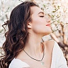 10Pcs Handmade Polymer Clay Rhinestone Pendants RB-YW0001-29A-6