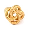 Ion Plating(IP) 304 Stainless Steel Knot Finger Rings for Women RJEW-S414-49B-G-2