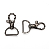 Zinc Alloy Swivel D Rings Lobster Claw Clasps X1-E341-8-B-2