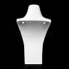Resin V Type Neck Model Display Stand NDIS-D001-01C-4