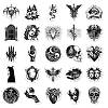 Skull Stickers Self-Adhesive Stickers PW-WG34255-01-6