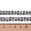 Electroplate Transparent Glass Beads Strands X-EGLA-N022-04A-D02-4