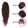 Curly Faux Locs Crochet Hair OHAR-G005-12D-3