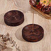 Wood Incense Burners Holder AJEW-WH0696-785-5