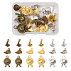 Cheriswelry 18Pcs 9 Style Zinc Alloy Pendants FIND-CW0001-21-2