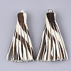 Eco-Friendly Cowhide Leather Tassel Big Pendants FIND-S301-36F-2