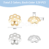 304 Stainless Steel Bead Caps STAS-UN0007-53-3
