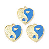 Alloy Enamel Pendants ENAM-G212-05G-05-3