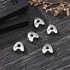 Letter Slider Beads for Watch Band Bracelet Making X-ALRI-O012-A-NR-4