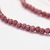 Natural Garnet Bead Strands G-P279-37-2mm-3