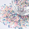 Glass Round Seed Beads SEED-S057-R-006-1