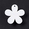 Opaque Acrylic Pendants X-OACR-P012-C08-3