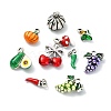 10Pcs 10 Styles Alloy Enamel Charms FIND-CJ0005-68-8