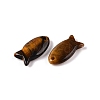 Natural Tiger Eye Pendants X-G-N342-106H-2
