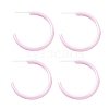 Hypoallergenic Bioceramics Zirconia Ceramic Ring Stud Earrings EJEW-Z023-01A-3