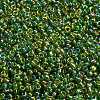 Round Transparent Colors Rainbow Glass Seed Beads X-SEED-A007-2mm-167-3