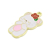 Valentine's Day Alloy Enamel Pendants ENAM-Z015-03G-08-2