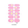 Avocados & Strawberries & Flowers Full Cover Nail Art Stickers MRMJ-T109-WSZ502-2