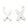 Non-Tarnish 201 Stainless Steel Charms STAS-C021-06P-X-2