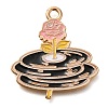 Alloy Enamel Pendants ENAM-Q508-03G-1