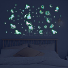 PVC Plastic Luminous Wall Stickers DIY-WH0384-002-7